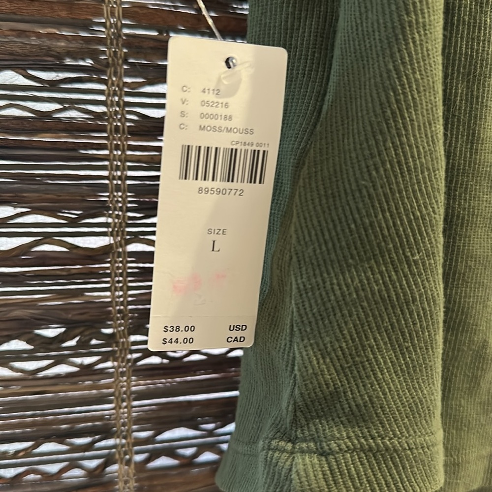 NWT Pilcro Button Front Cami - Picture 5 of 5